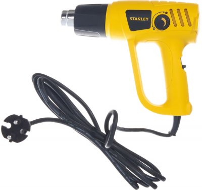 Фен строительный STANLEY STXH2000 (2000Вт; 50-600°С; 300-500л​/​мин; 0, 8кг) (STXH2000-RU)