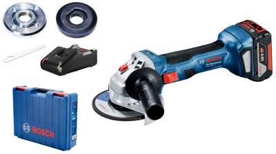 Акк. УШМ BOSCH GWS 180-LI (125мм; 18В; 1 АКБ; 4, 0Ач; 2, 2кг) (06019H90R1)