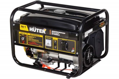 Генератор бензиновый HUTER DY4000LX (220в; 3-3, 3кВт; бак 15л; 43кг) (64​/​1​/​22)