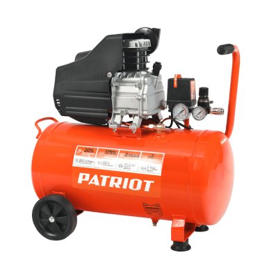 Компрессор масляный PATRIOT EURO 50​/​260 (1800Вт; 50л; 260л​/​мин; 8бар; 27кг) (525306367)