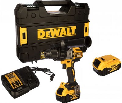 Акк дрель-шуруповерт ударная DeWALT DCD996P2-QW бесщ (18В; 2 АКБ; 5, 0Ач; 95Нм; 2, 13кг; кейс)