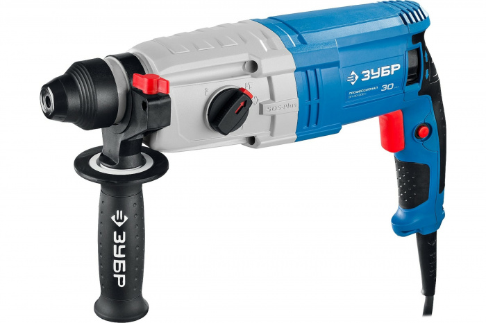 Перфоратор SDS-plus ЗУБР ЗП-30-900К (900Вт; 3, 3Дж; 5500уд​/​м) (ЗП-30-900 К) КМС01