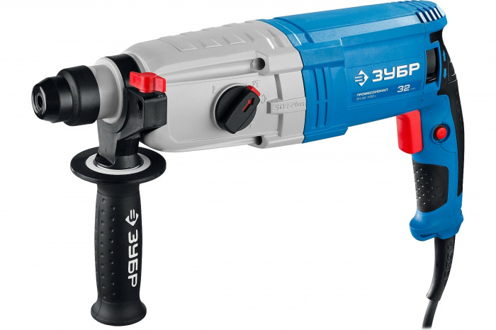 Перфоратор SDS-plus ЗУБР ЗП-32-1100 К (1100Вт; 3, 4Дж; 5100уд​/​м) КМС01