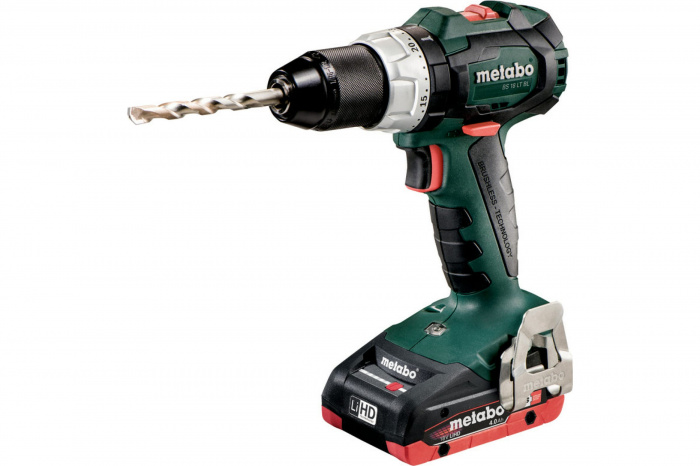 Акк дрель-шуруповерт METABO BS 18 LT BL бесщ (18В; 2 АКБ; 4, 0Ач; 60Нм; 1, 8кг 1, 8кг; кейс) (602325800