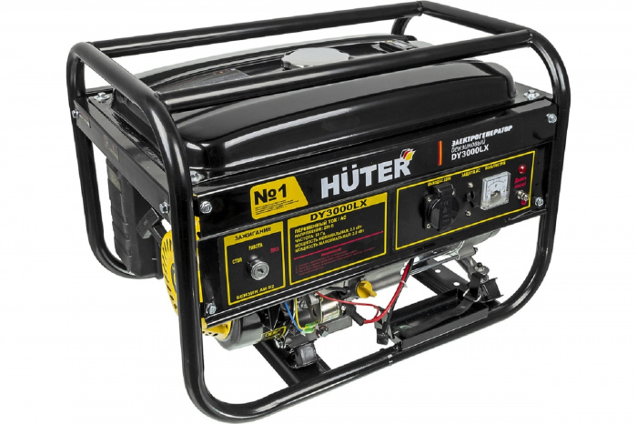 Генератор бензиновый HUTER DY3000LX (220в; 2, 5-2, 7кВт; бак 12л; 45кг) (64​/​1​/​10)