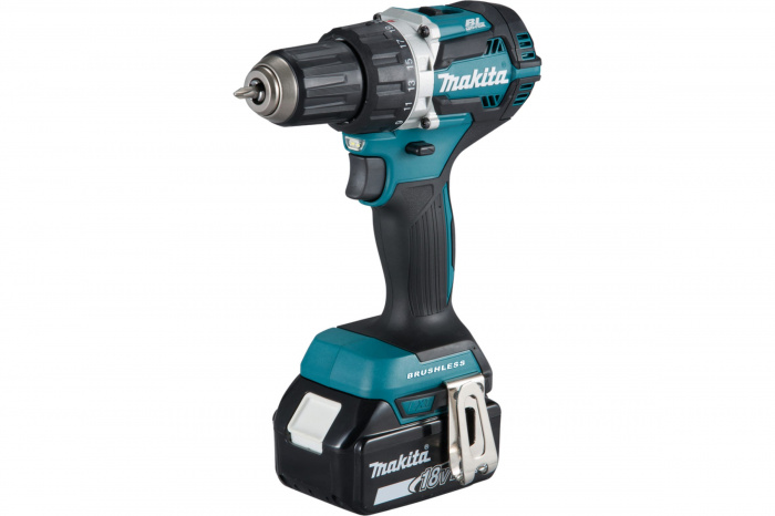 Акк дрель-шуруповерт MAKITA DDF484RT бесщ (18В; 1 АКБ; 5, 0Ач; 54Нм; 1, 5кг; кейс)