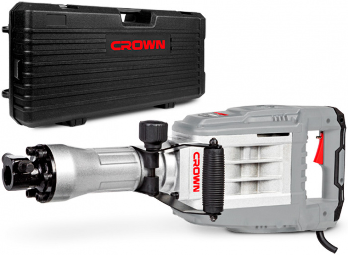Отбойный молоток HEX-30 CROWN CT18172 BMC (1600Вт; 45Дж; 1850уд​/​м; 14, 8кг)