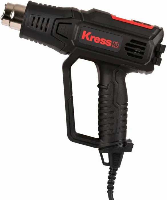Фен строительный KRESS KU043 (2000Вт; 50-600°С; 180-280л​/​мин; 1, 1кг)