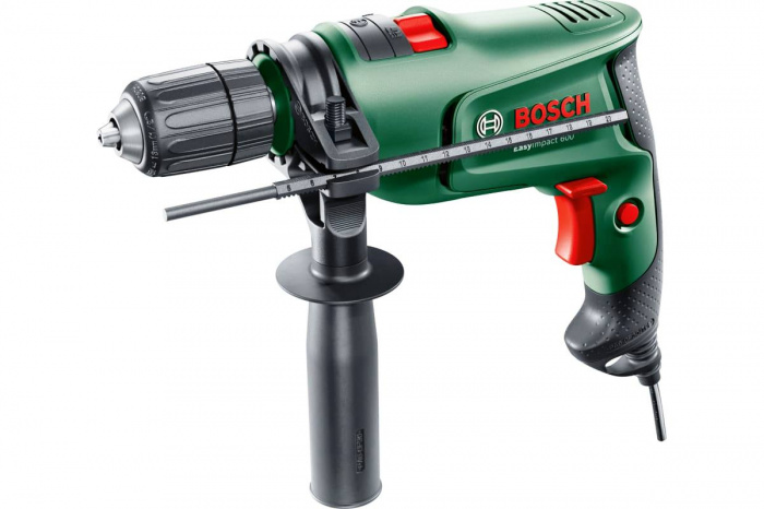 Дрель с ударом BOSCH EasyImpact 600 (600Вт; БЗП 13мм; 1, 4Нм; 3000об​/​м; 1, 7кг; кейс) (0603133020)