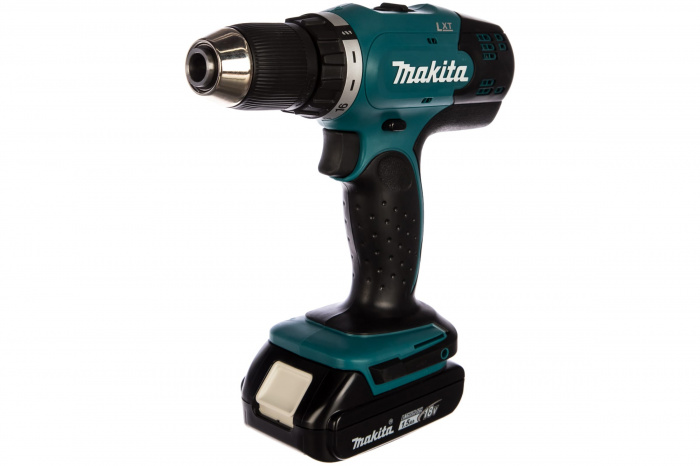 Акк дрель-шуруповерт MAKITA DDF453SYE+Подарок (18В; 2 АКБ; 1, 5Ач; 42Нм; 1, 8кг; кейс) (PT1041)