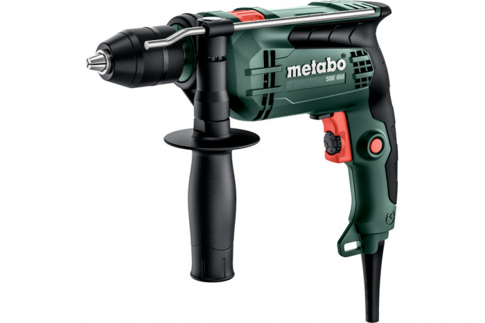 Дрель с ударом METABO SBE 650 (650Вт; БЗП 13мм; 10Нм; 2800об​/​м; 1, 8кг) (600742850)
