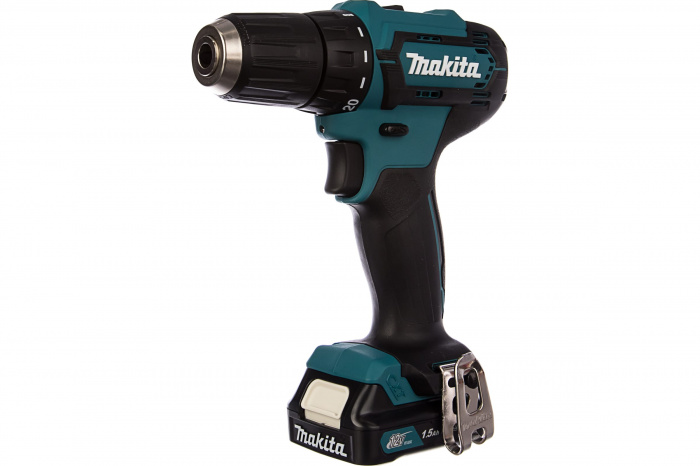 Акк дрель-шуруповерт MAKITA DF333DWYE (12В; 2 АКБ; 1, 5Ач; 30Нм; 1, 1кг; кейс)