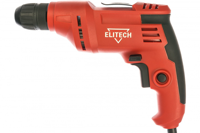 Дрель ELITECH Д400РЭ (400Вт; БЗП 10мм; 2900об​/​м; 1, 4кг) (183679)