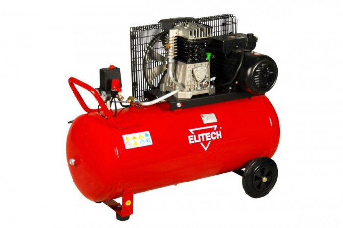 Компрессор ременной ELITECH КР100​/​AB515​/​3Т (380В; 3000Вт; 100л; 515л​/​мин; 10бар; 94кг) (172094)