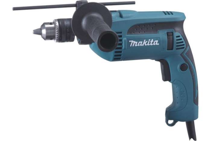 Дрель с ударом MAKITA HP1640K (680Вт; ЗВП 13мм; 2800об​/​м; 1, 8кг; кейс)