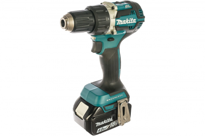 Акк дрель-шуруповерт MAKITA DDF484RME бесщ (18В; 2 АКБ; 4, 0Ач; 54Нм; 1, 5кг; кейс)