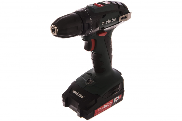 Акк дрель-шуруповерт METABO BS 18 SET (18В; 2 АКБ; 2, 0Ач; 48Нм; 1, 3кг 1, 3кг; кейс) (602207880)