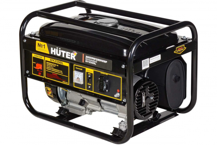 Генератор бензиновый HUTER DY2500L (220в; 2-2, 2кВт; бак 12л; 41кг) (64​/​1​/​3)
