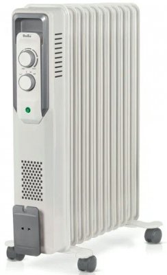 Радиатор масляный BALLU CUBE BOH​/​CB-11W белый (2200Вт; 11 секций; 27м2; 7, 6кг) (BOH​/​CB-11W)