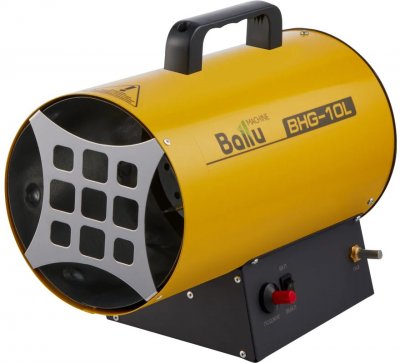 Пушка тепловая газовая BALLU BHG-10L (10кВт; 350м3​/​ч; 0, 8кг​/​ч; 3, 4кг) (НС-1275312)