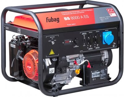 Генератор бензиновый FUBAG BS 8000 A ES (220-230в; 8кВт; бак 25л; 88кг) (641091)