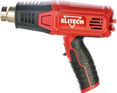 Фен строительный ELITECH ТВ 1600 (1600Вт; 400-590°С; 250-550л​/​мин; 0, 65кг +кейс) (Е2207.001.02)