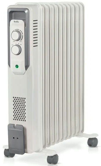 Радиатор масляный BALLU CUBE BOH/CB-11W белый (2200Вт; 11 секций; 27м2; 7,6кг) (BOH/CB-11W) от магазина Инструмент маркет