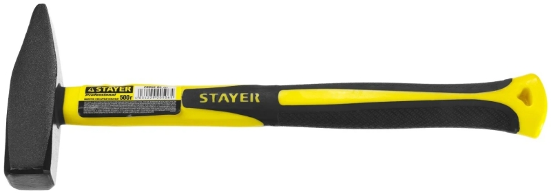 Молоток 500г двухкомпонентная рукоятка кованый STAYER PROFESSIONAL (20050-05_z01) от магазина Инструмент маркет
