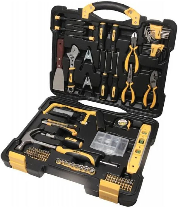 Набор автоинструмента 144пр WMC TOOLS 20144 (головки 1/4 дюйма; биты;) от магазина Инструмент маркет