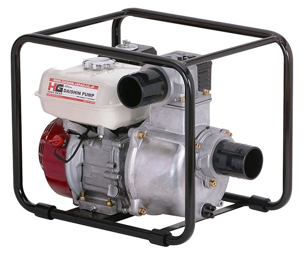 Мотопомпа чистовая 80х80 DAISHIN SCR-80 HX (4Т; 4,9лс; 1000л/м; напор 32м;) от магазина Инструмент маркет