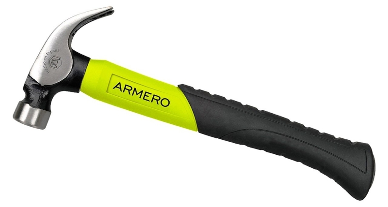 Молоток 450г обрезиненная рукоятка кованый ARMERO (A630/245) от магазина Инструмент маркет