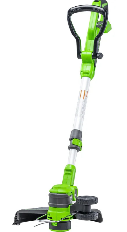 Акк триммер GREENWORKS G24LT30 (24В; леска до 1,65мм; 2,35кг) (2110407) от магазина Инструмент маркет