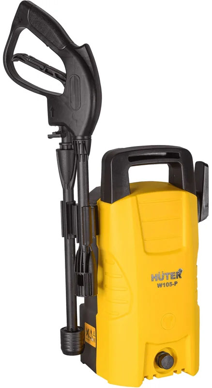 Мойка HUTER W105-P (1400Вт; 70-105бар; 50°C; 342л/ч; шланг 5м; 5,3кг) (70/8/3) от магазина Инструмент маркет
