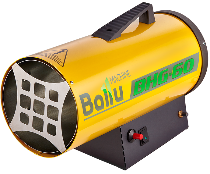 Пушка тепловая газовая BALLU BHG-60 (220В; 53кВт; 1 000м3/ч; 4,4кг/ч; 11,7кг) (НС-1011968) от магазина Инструмент маркет