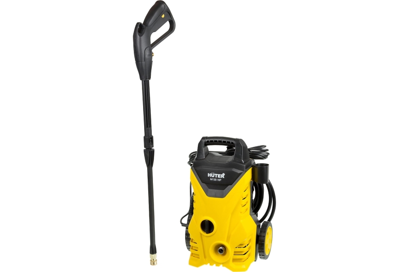 Мойка HUTER M135-HP (1650Вт; 90-135бар; 50°C; 360л/ч; шланг 5м; 6,5кг) (70/8/13) от магазина Инструмент маркет