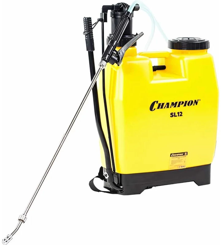 Опрыскиватель ручной ранцевый CHAMPION SL12 (бак 12л; 2,4кг) (SL12) от магазина Инструмент маркет