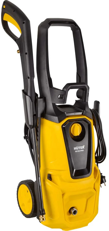 Мойка HUTER W195-PRO (2500Вт; 130-195бар; 50°C; 420л/ч; шланг 8м; 9,5кг) (70/8/15) от магазина Инструмент маркет