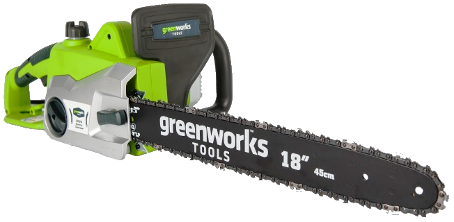 Электропила GREENWORKS GCS 2046 (2 000Вт; шина 18"-45см; 3/8-1,3-63; 4,8кг) (20037) от магазина Инструмент маркет