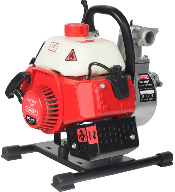 Мотопомпа чистовая 25х25 MAXCUT MC 10ST (2Т; 2лс; 166л/м; напор 30м;) (33105500) от магазина Инструмент маркет