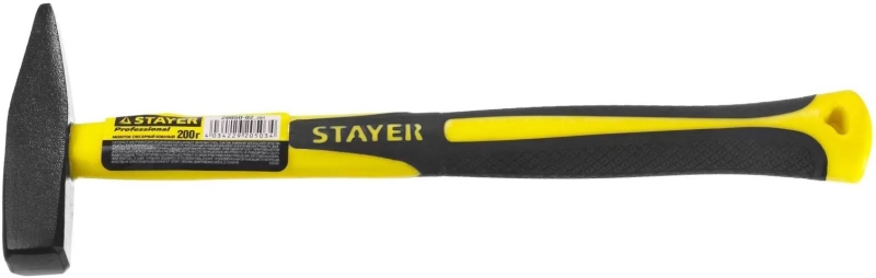 Молоток 200г двухкомпонентная рукоятка кованый STAYER PROFESSIONAL (20050-02_z01) от магазина Инструмент маркет