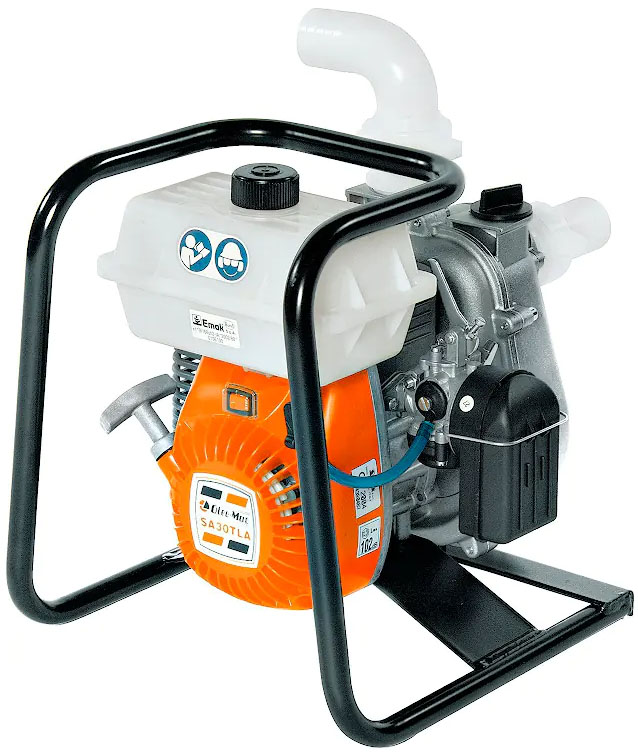 Мотопомпа чистовая 38х38 OLEO-MAC SA30TLA (2Т; 2лс; 270л/м; напор 30м;) (3410-81036E1A) от магазина Инструмент маркет