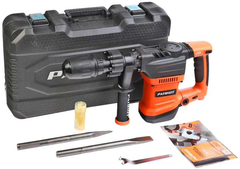 Отбойный молоток SDS-Max PATRIOT DB 200 (1 375Вт; 18Дж; 1 200-2 800уд/м; 6,8кг) (140301200) от магазина Инструмент маркет
