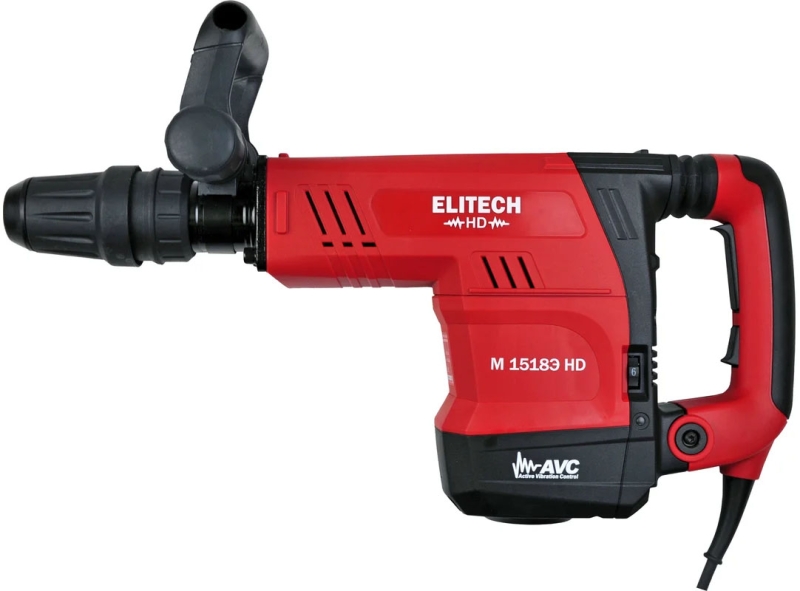 Отбойный молоток SDS-Max ELITECH М 1518Э HD (1 500Вт; 18Дж; 1 000-1 900уд/м; 10,5кг) (2205.006.00) от магазина Инструмент маркет
