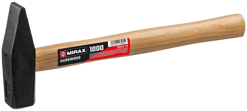 Молоток 800г деревянная рукоятка кованый MIRAX (20034-10) от магазина Инструмент маркет