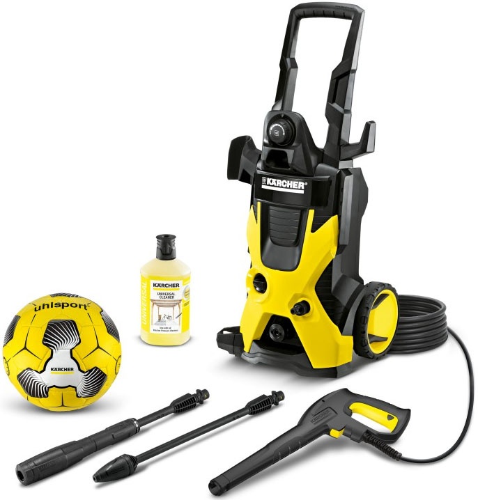Мойка KARCHER K 5 FOOTBALL EDITION (2100Вт; 125-145бар; 40°C; 500л/ч; шланг 10м; 12,8кг) (1.180-680. от магазина Инструмент маркет