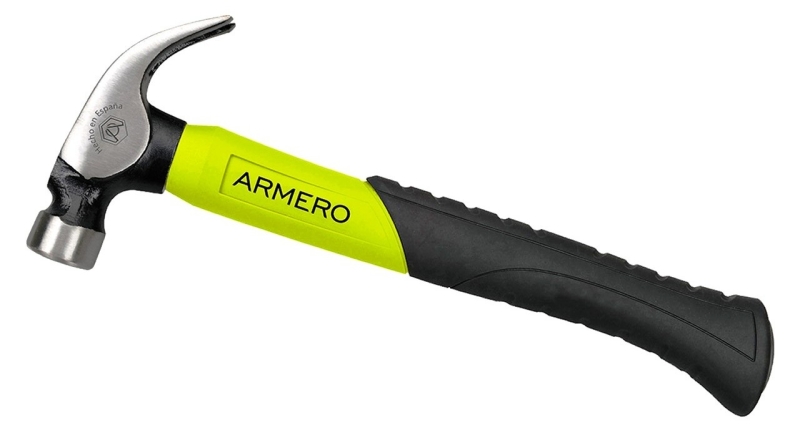 Молоток 600г обрезиненная рукоятка кованый ARMERO (A630/260) от магазина Инструмент маркет