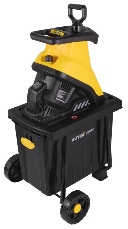 Измельчитель садовый электрический HUTER ESH-2500T (2 500Вт; 45мм; 50л; 11,7кг) (70/13/16) от магазина Инструмент маркет