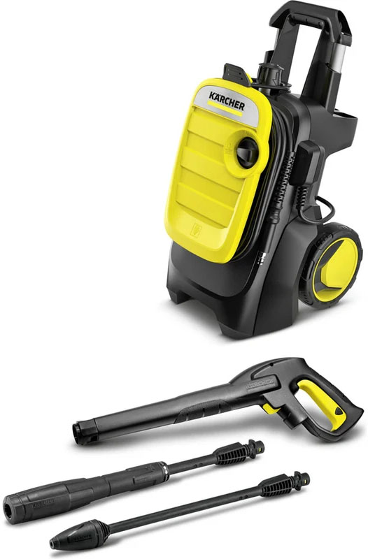 Мойка KARCHER K 5 COMPACT (2100Вт; 125-145бар; 40°C; 500л/ч; шланг 8м; 12кг) (1.630-750.0) от магазина Инструмент маркет