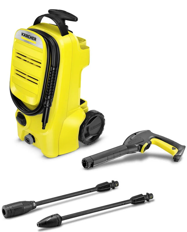 Мойка KARCHER K 3 COMPACT (1600Вт; 80-120бар; 40°C; 380л/ч; шланг 6м; 4,17кг) (1.676-200.0) от магазина Инструмент маркет