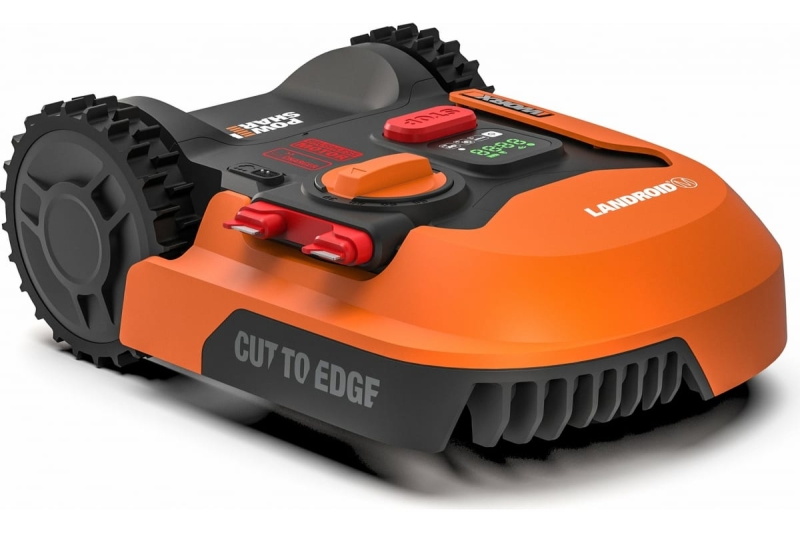 Газонокосилка робот WORX Landroid M WR141E (500м²; 20В; 2Ач; 18cм; 30-60мм; 16,9кг) (WR141E) от магазина Инструмент маркет